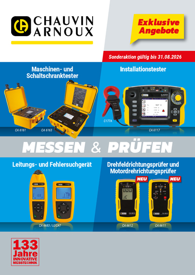 Sonderaktion Messen und Prüfen